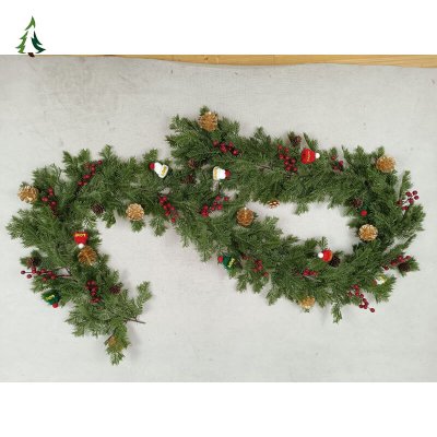 Guirnaldas navideñas de techo