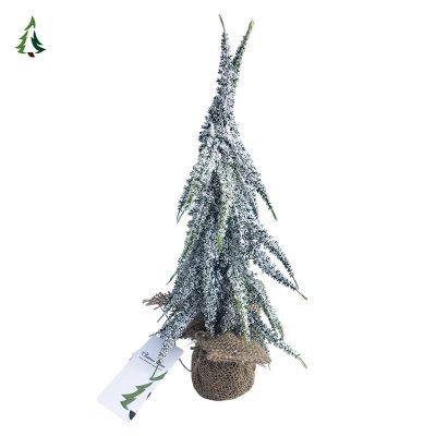 Árbol De Navidad Blanco Y Plateado