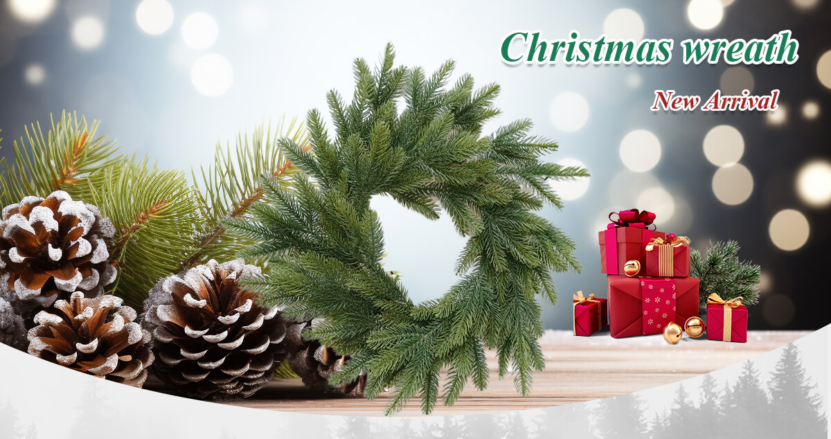 Corona de agujas de pino Corona de agujas de pino