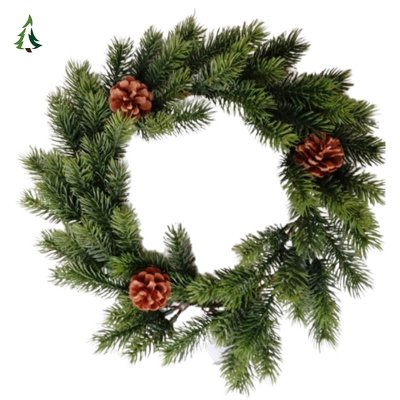 Couronne de Père Noël