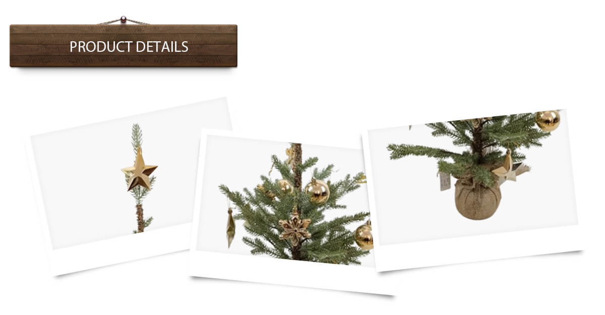 Árbol de Navidad realista de PE Árbol de Navidad realista de PE