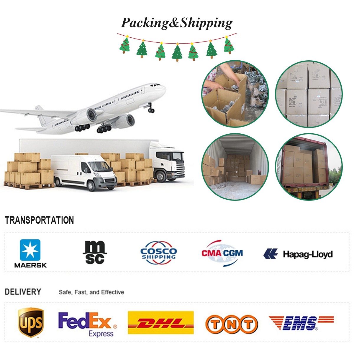 Рождественская королева: упаковка и доставка