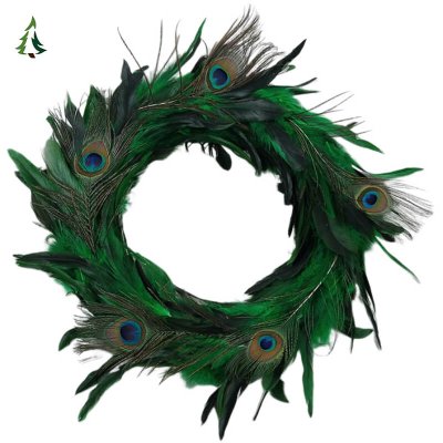 Couronne de Noël elfe