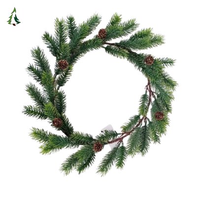 Guirlande de verdure fraîche