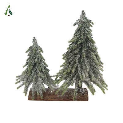 Arbre de Noël givré