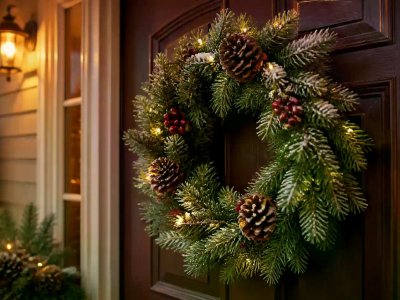 Restore a Compressed 58 cm Wreath Without Guesswork