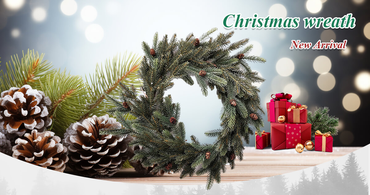 Свежие вечнозеленые венки