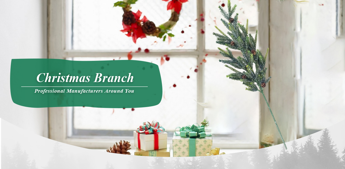 Branches de Noël artificielles