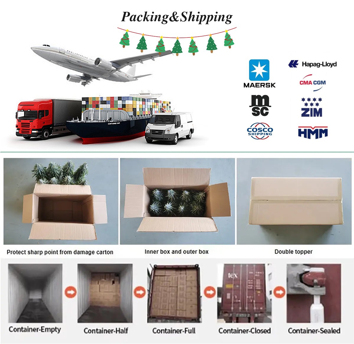 Рождественская королева: упаковка и доставка