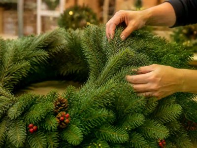 Do Not Display Flat Window Wreaths Too Soon