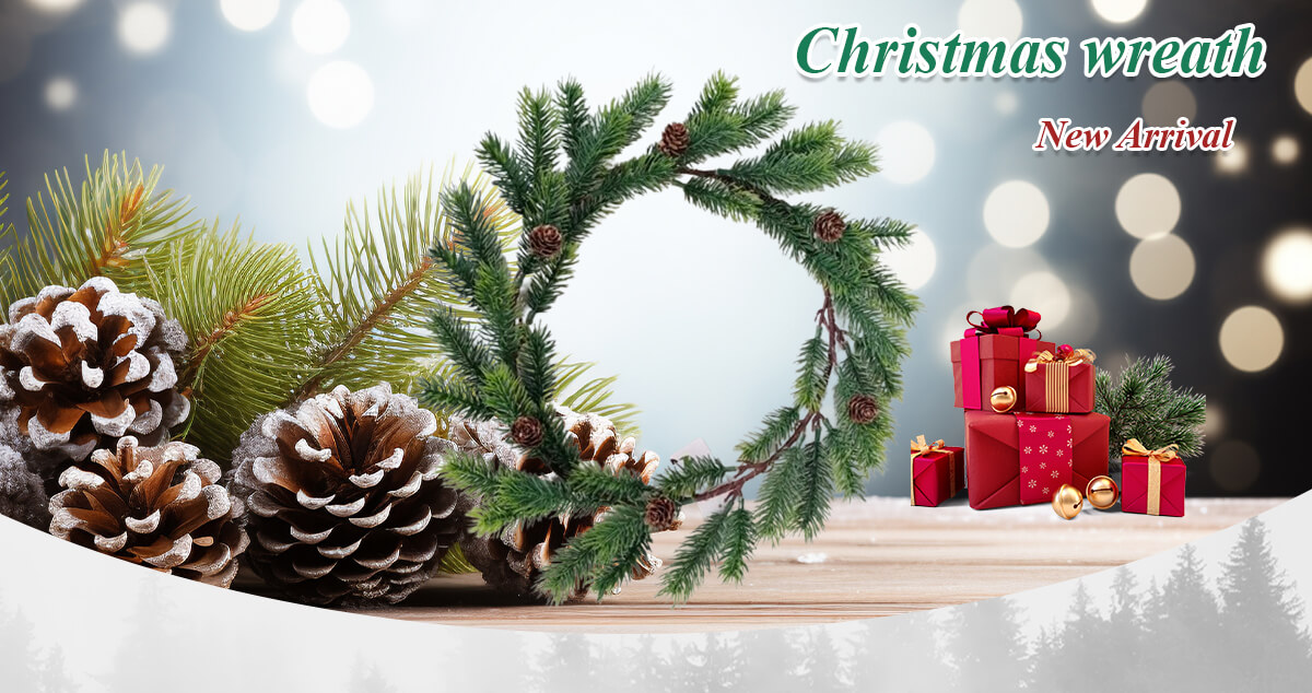 Guirlande de verdure fraîche Guirlande de verdure fraîche