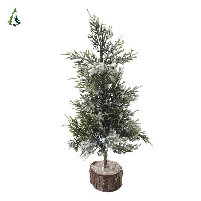 Árbol de Navidad flocado