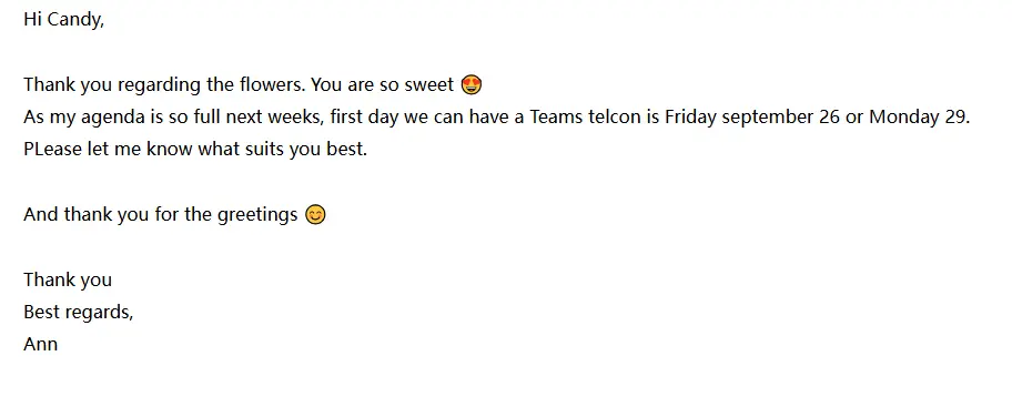 Greetings from ann, customer of Christmas Queen Greetings from ann, customer of Christmas Queen