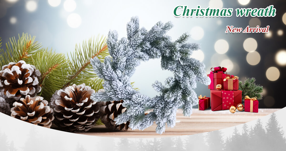 Couronne de Noël de luxe Couronne de Noël de luxe