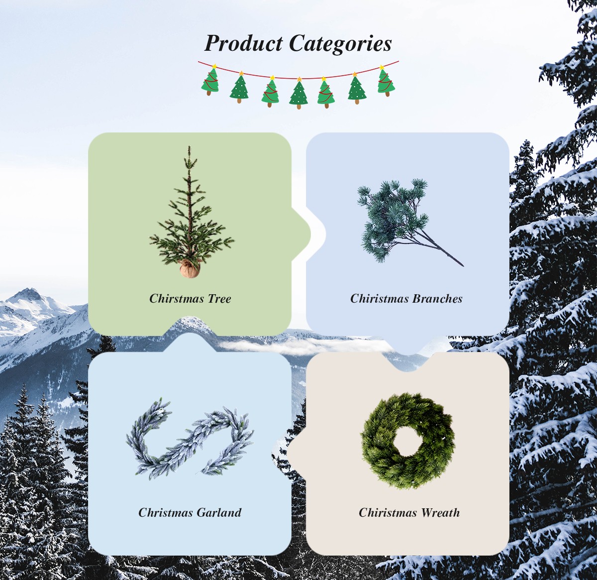 Категории товаров «Рождественская королева»