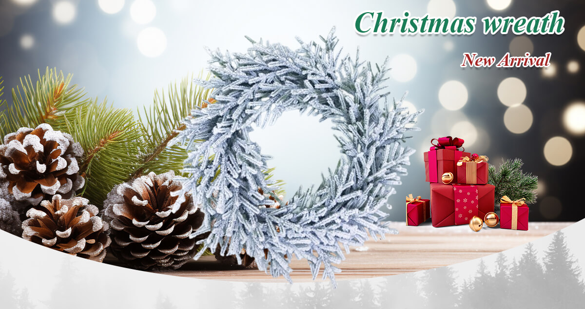 Свежие рождественские венки