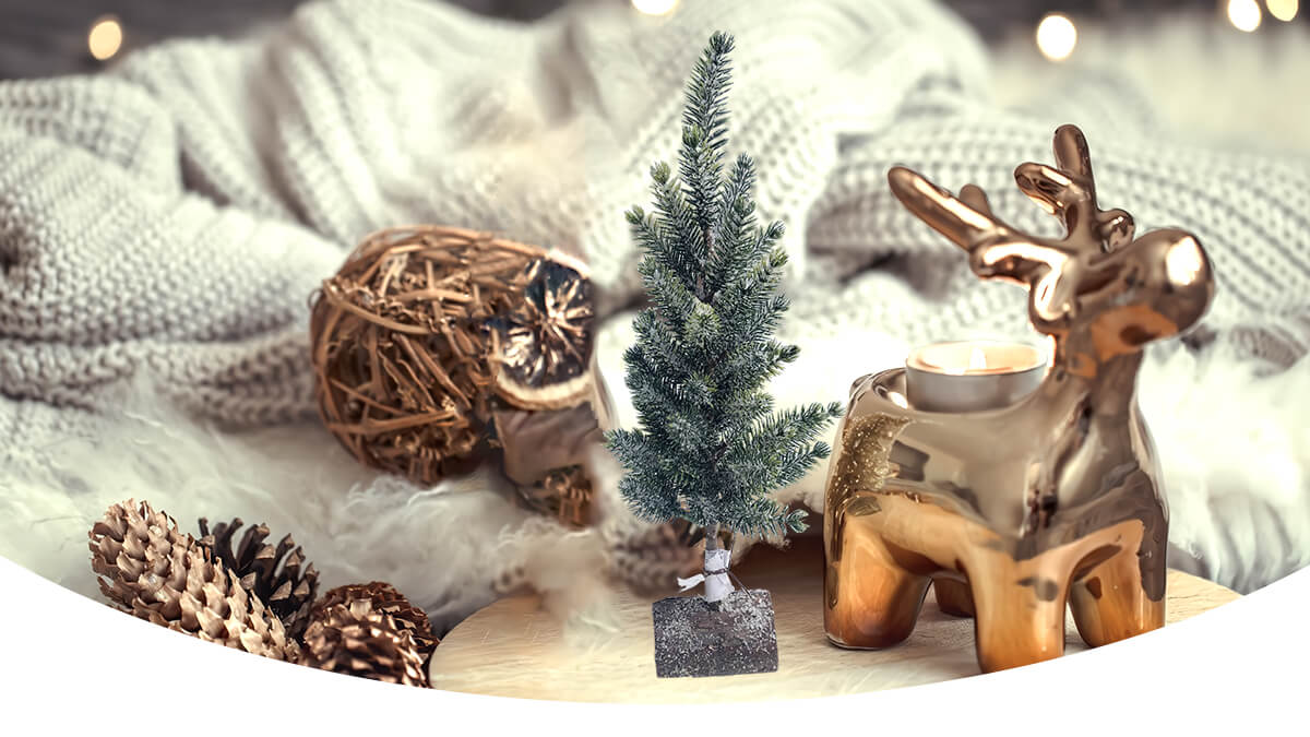 Décorations de Noël en plastique Décorations de Noël en plastique