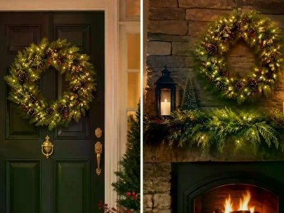 Test 50 cm Wreath Lighting Before Bulk Orders