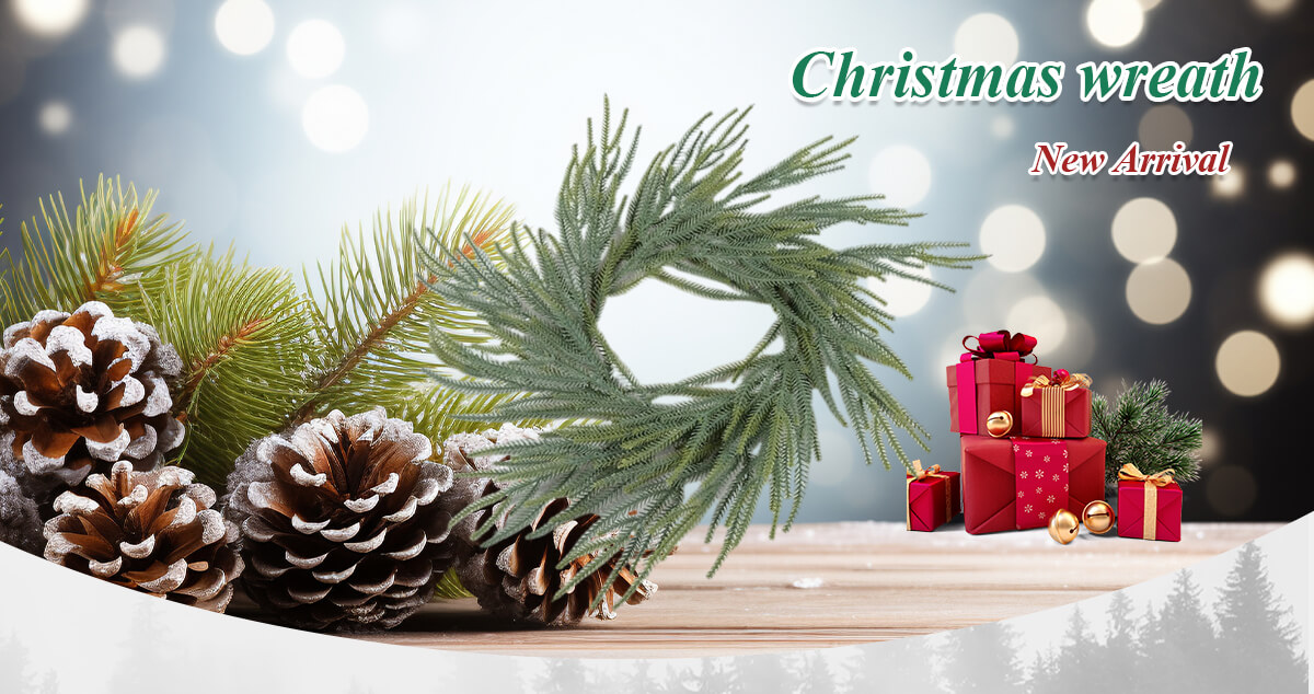 Couronne de Noël interchangeable Couronne de Noël interchangeable