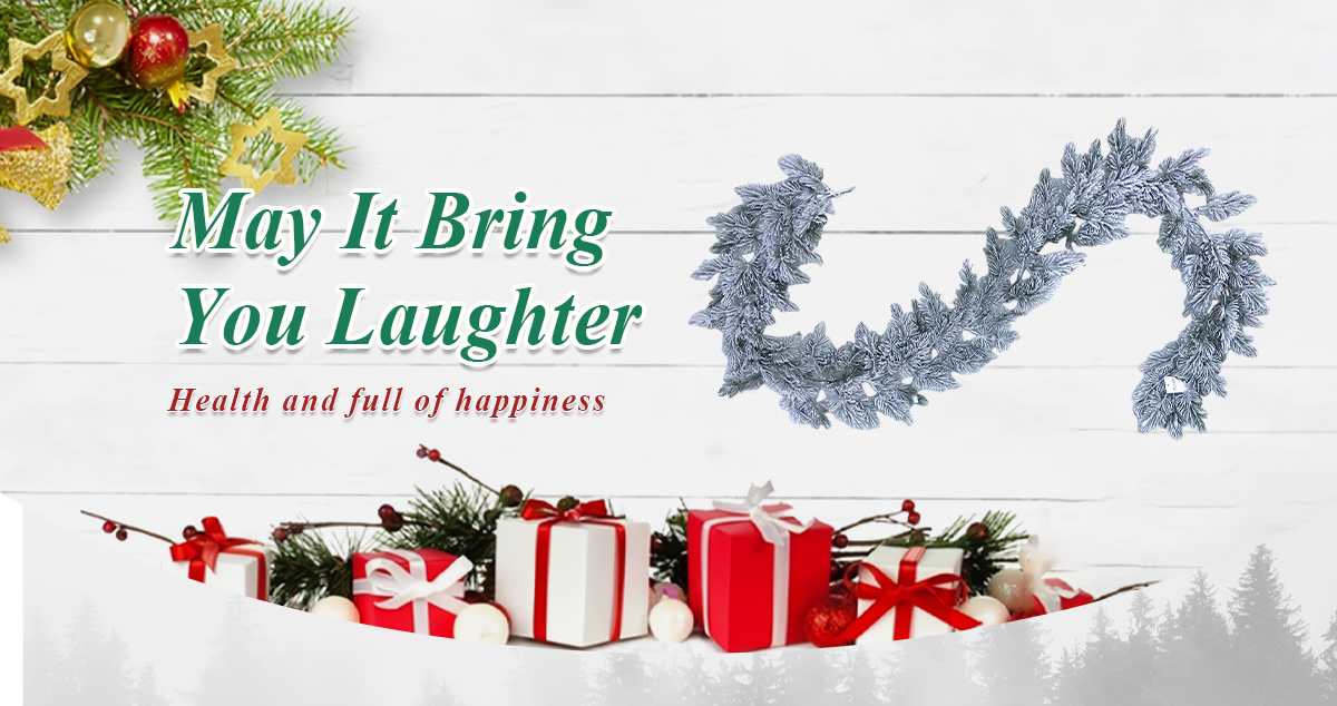 Guirnalda de cedro llorón Guirnalda de cedro llorón