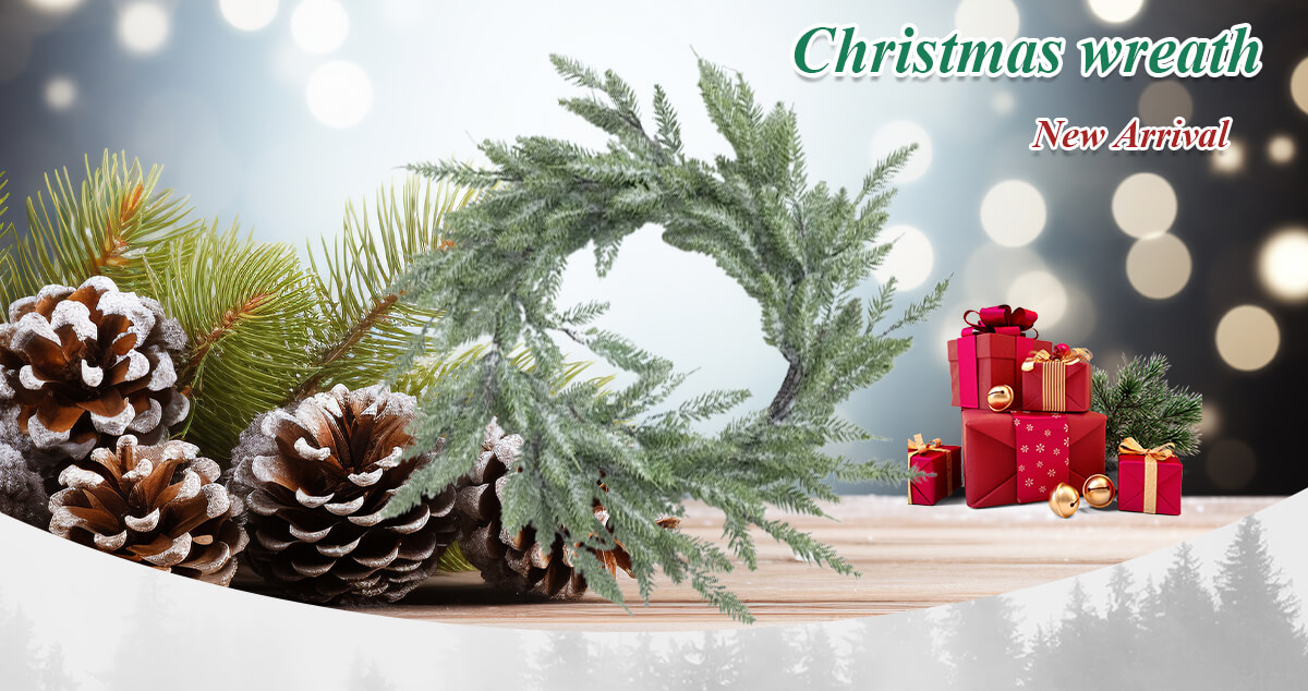 Красочный рождественский венок Красочный рождественский венок