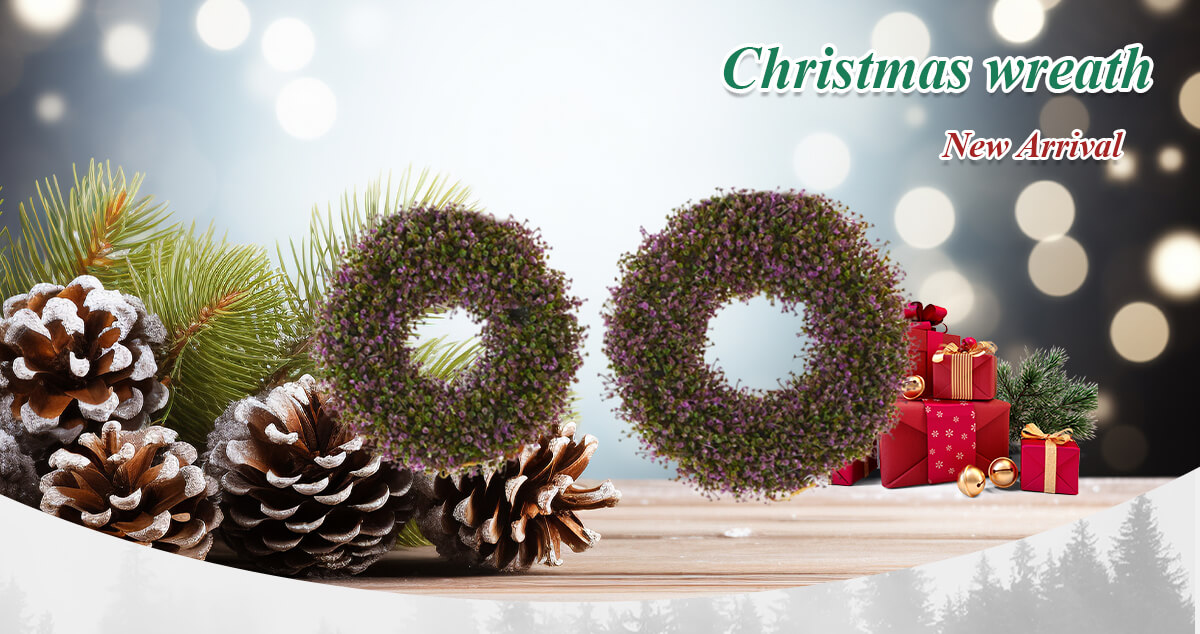 Couronne de table de Noël