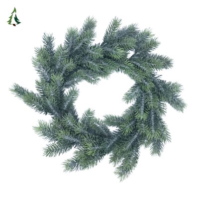 Elegantes coronas navideñas