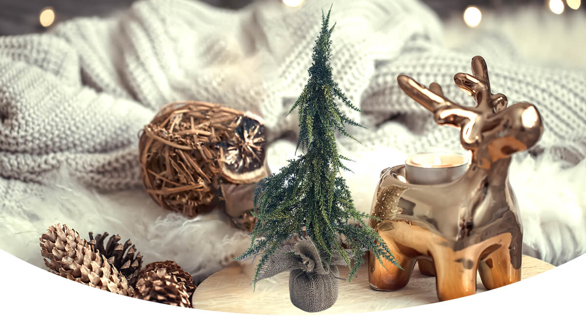 Рождественская елка из пуговиц