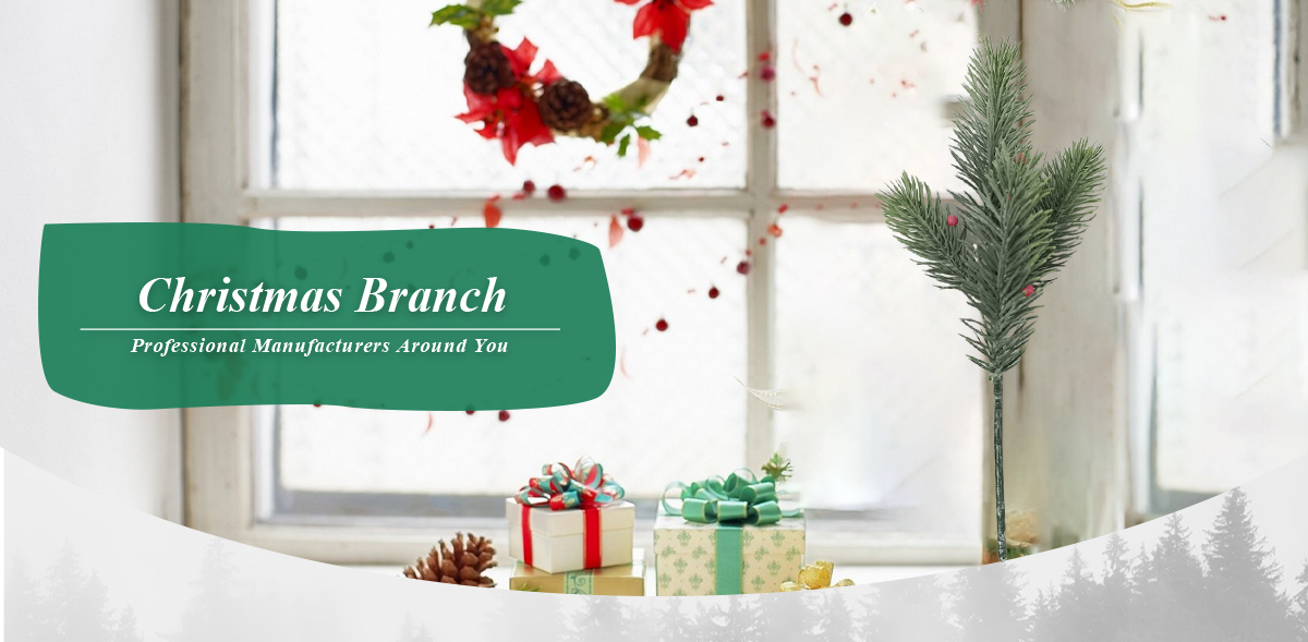 Поддельные ветки рождественской елки Поддельные ветки рождественской елки