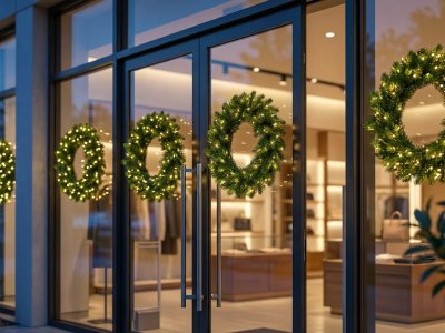 Can Pre Lit LED Wreaths Cut Setup Time and Boost Sales