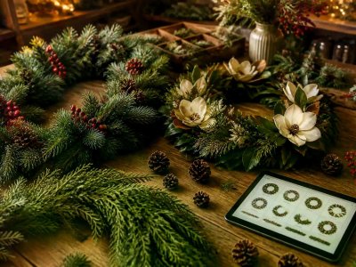 Choose an Artificial Magnolia Garland Supplier for Giftable Wreath Programs