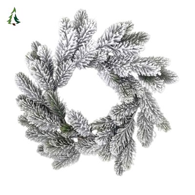 Флокированный венок