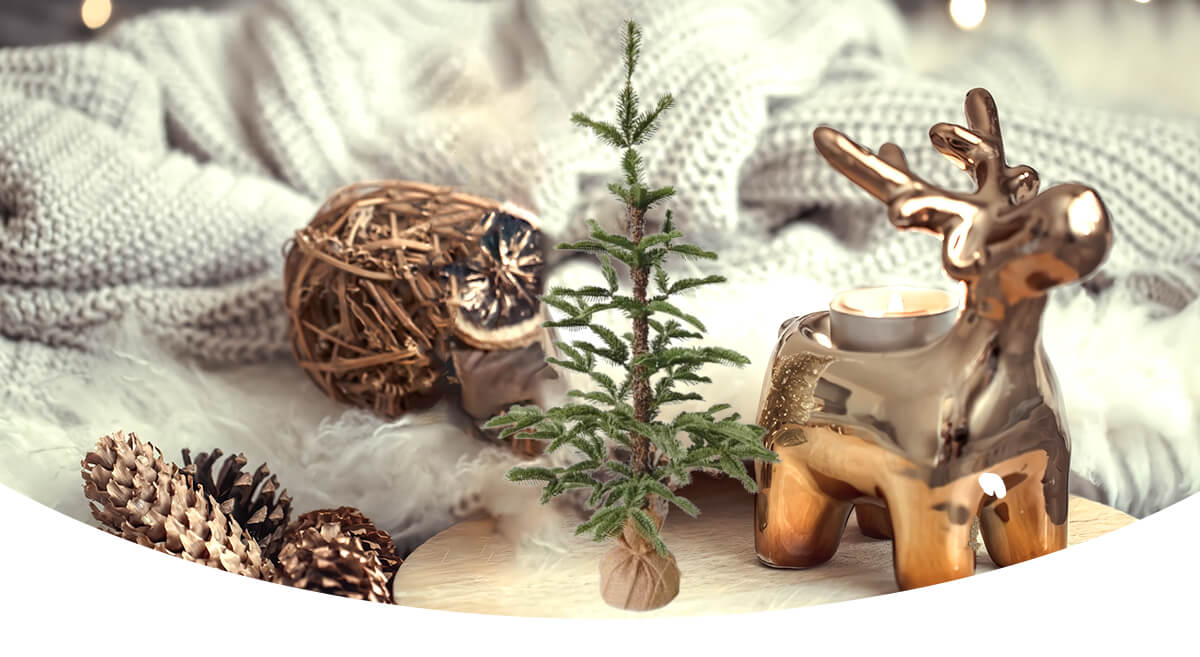 Hermosos árboles de Navidad