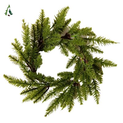 Hermosas coronas navideñas para la puerta de entrada