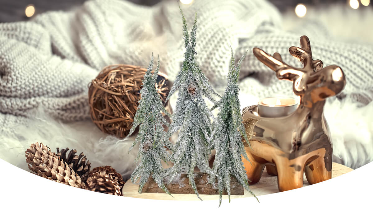 Дешевые поддельные рождественские елки