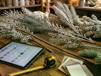 Fake Birch Branches Manufacture Starts With Smarter Size Mixes