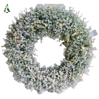 Couronnes de flocons givrés