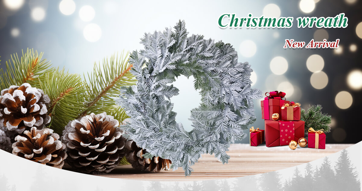 Большой Венок Для Камина