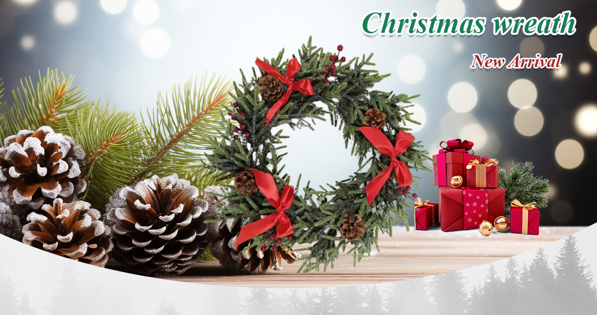 Guirlande de couronne de Noël