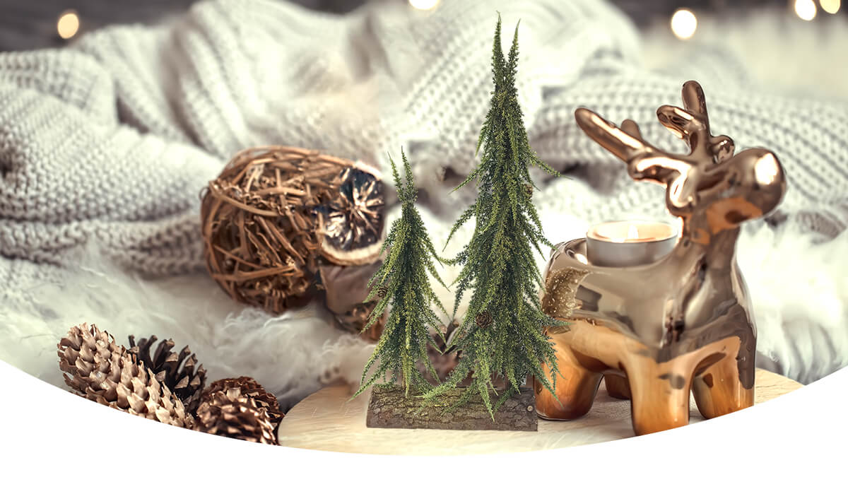 Arbre de Noël drôle