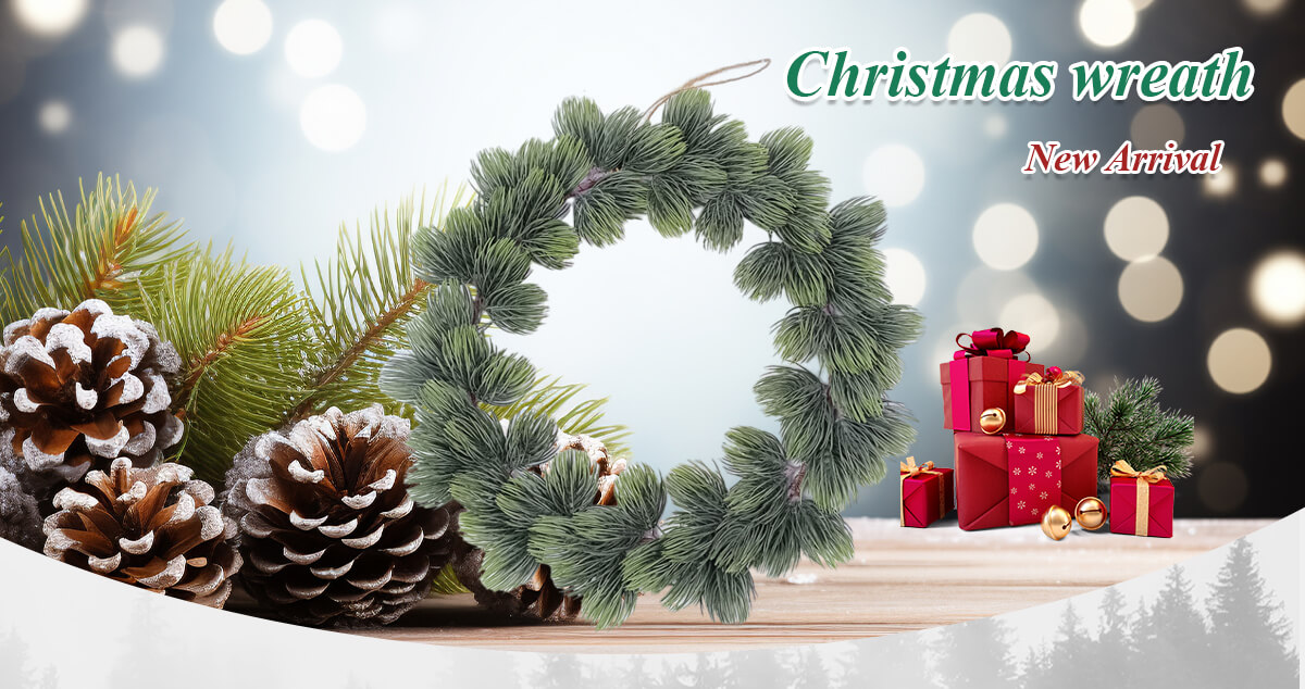 Corona de Navidad retra Corona de Navidad retra