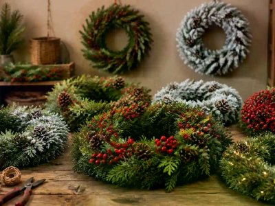 Audit Hanging Wreaths On Windows Manufacture Before Bulk Orders