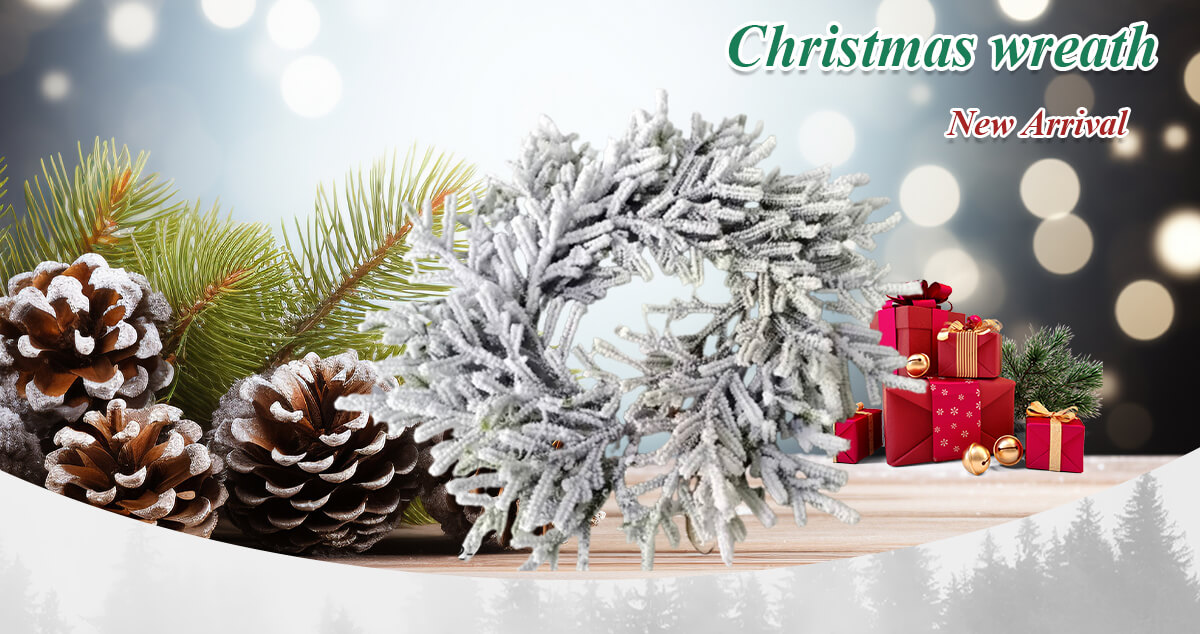 Coronas navideñas para la puerta de entrada