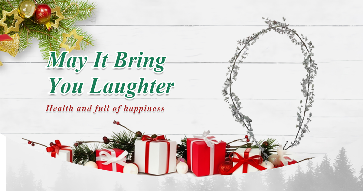 Cheminée Avec Guirlande