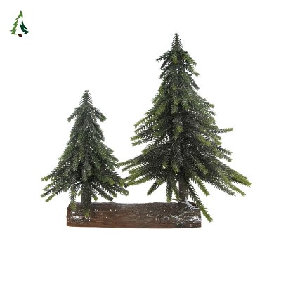 Sapin de Noël argenté