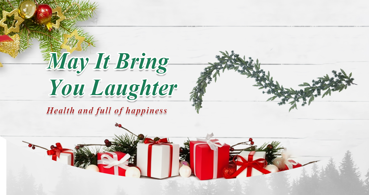 Guirnalda navideña de aspecto natural. Guirnalda navideña de aspecto natural.