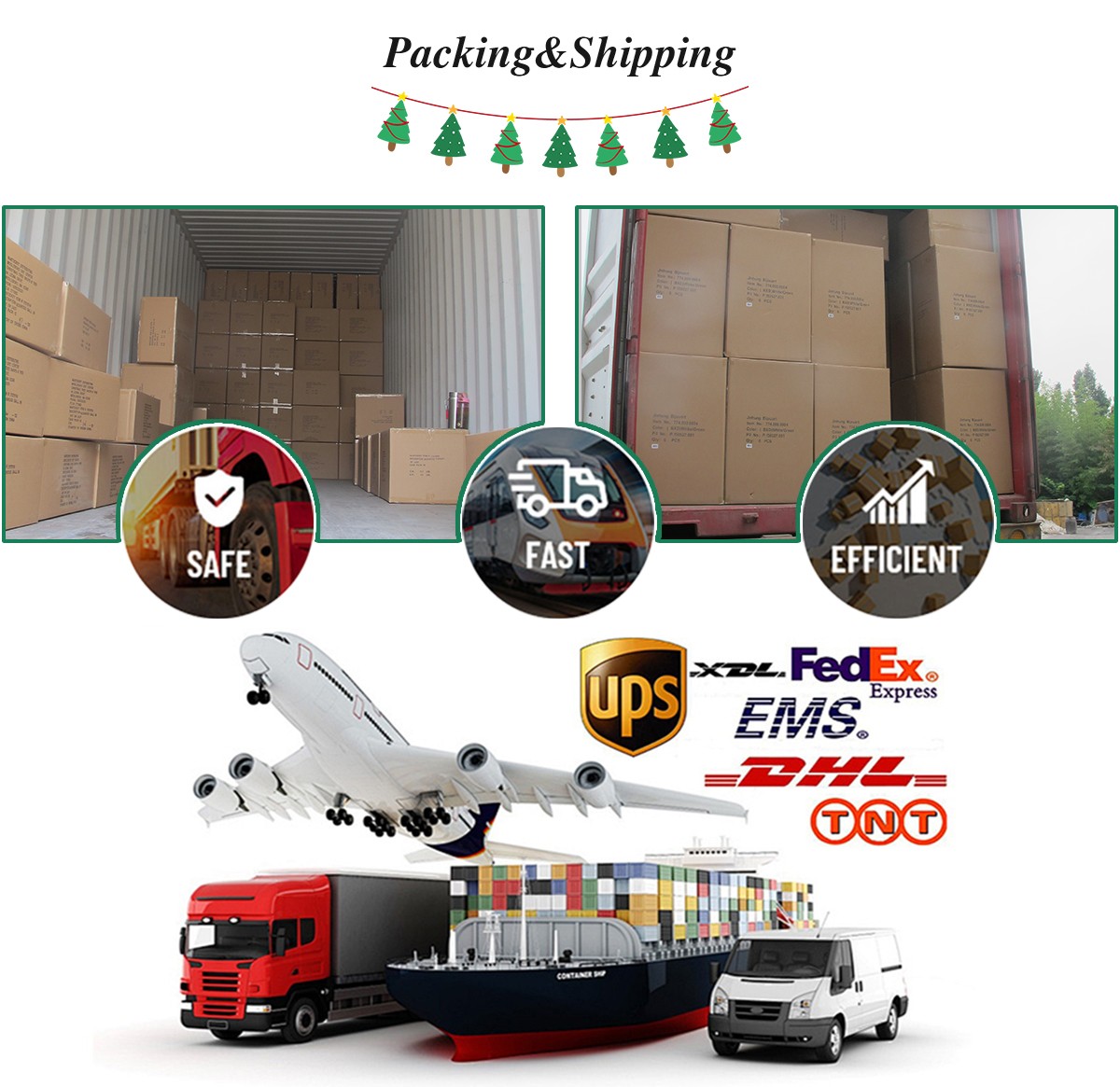 Christmas Queen Packing & Shipping