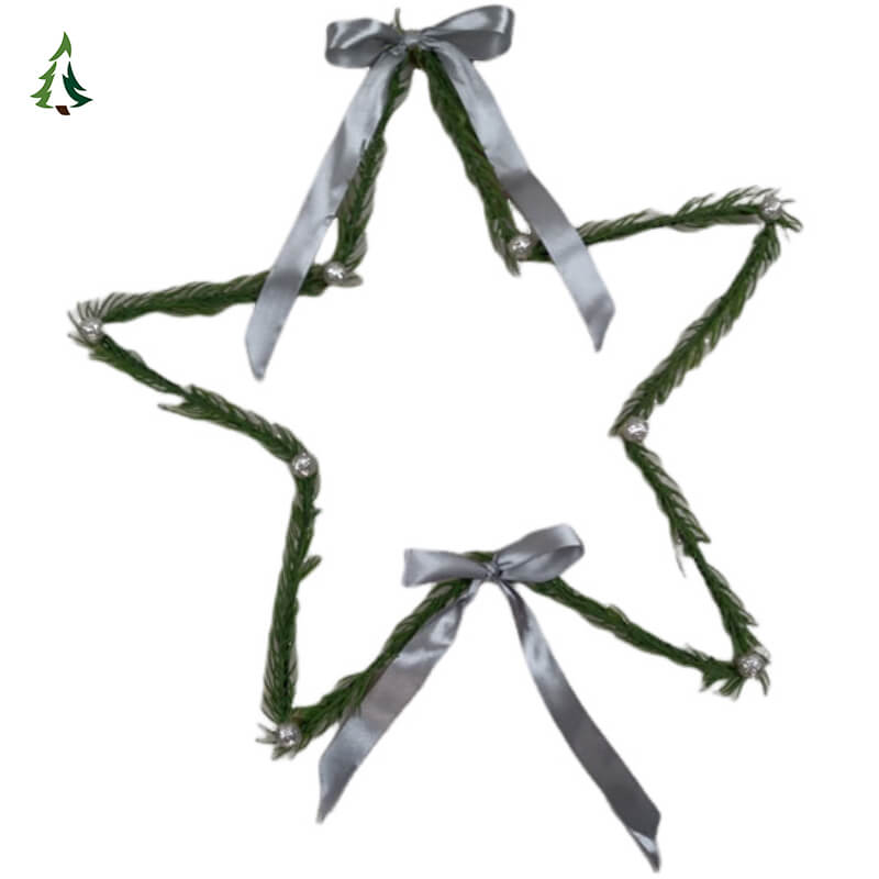 Двойная дверная гирлянда