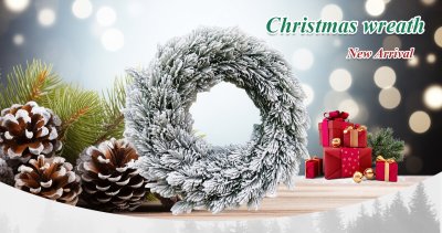 Couronne de l'Avent extérieure