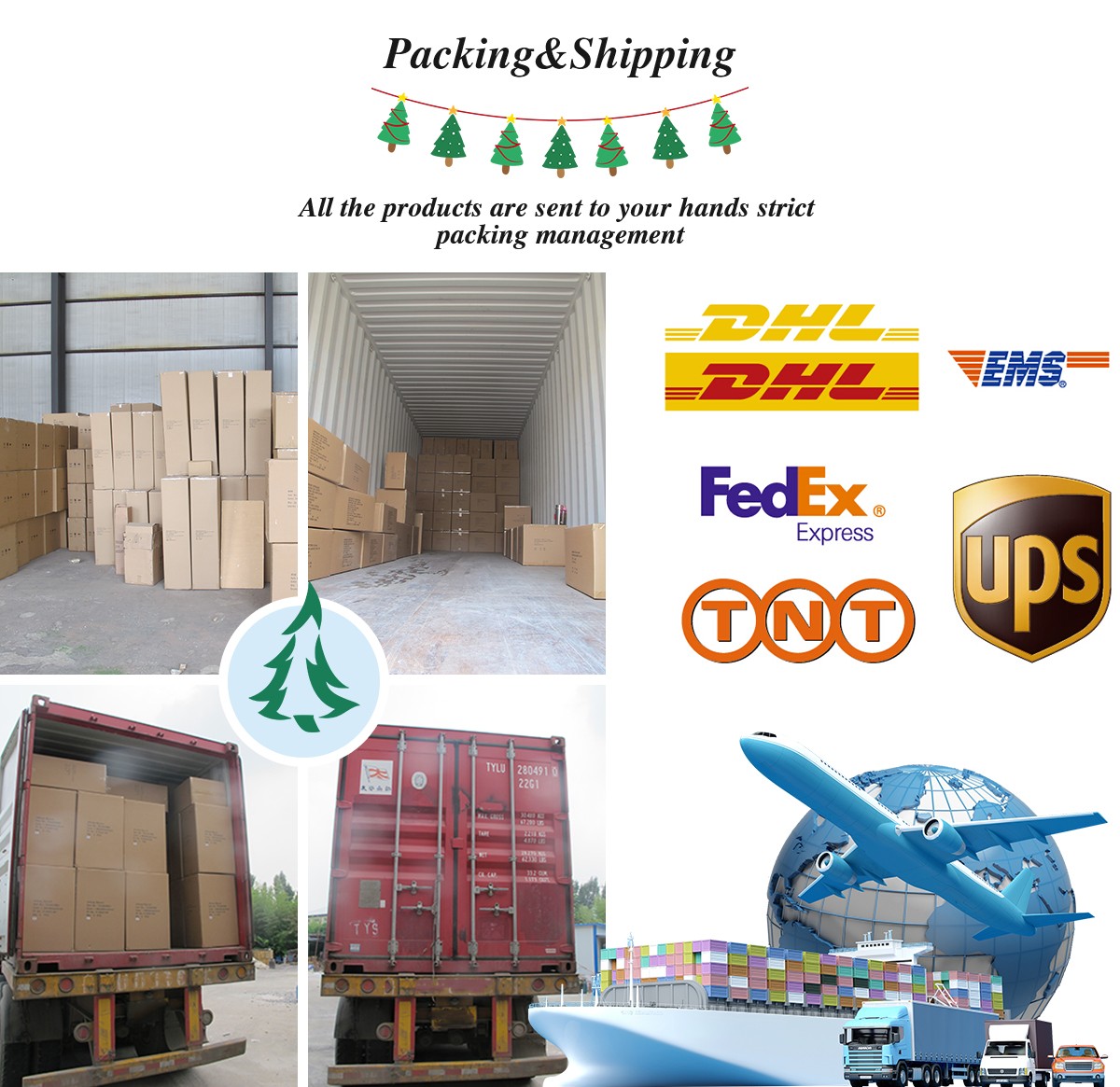 Рождественская королева: упаковка и доставка